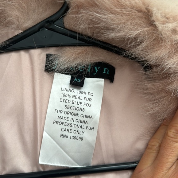 Fox Fur Sections Vest With Collar in Petal
jocelyn - Picture 3 of 4